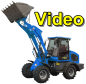 Preview: Video Radlader 2,2 Tonnen Hubkraft in Blau